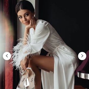 Bridal Silk Robe